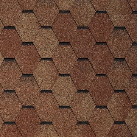 Гибкая черепица Tegola VENETO terracotta 206 купить в Перми