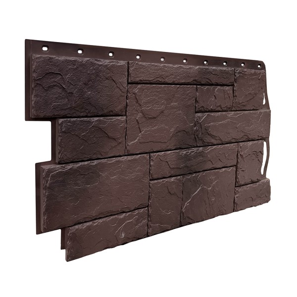 Фасадная панель FineBer, Камень Природный, Коричневый купить в Перми