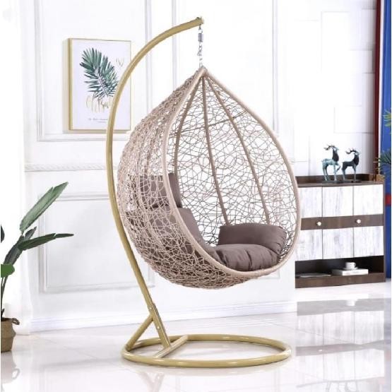 Кресло Подвесное из искусственного ротанга AFM-169A-XLB Beige купить в Перми