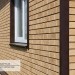 Фасадная панель Ю-пласт Стоун Хаус S-Lock Клинкер Балтик светлая медь купить в Перми