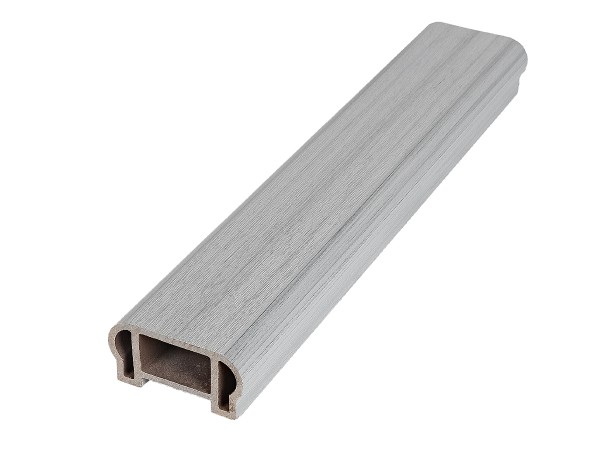 Перила верхнее фигурное Woodvex Co-Extrusion Серый купить в Перми