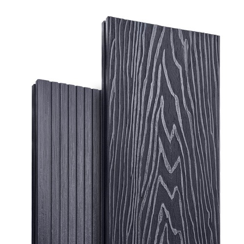 Террасная доска Latitudo Solid 150х21 Графит (Полнотелая) купить в Перми