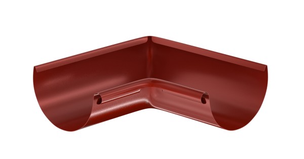 Водосток Aquasistem, система 150x100 - Угол желоба, внутренний 90° RR 29 Бургундский купить в Перми
