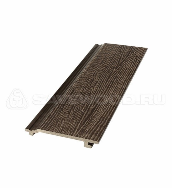 Сайдинг из дпк savewood sw-sorbus радиальный распил темно-коричневый купить в Перми
