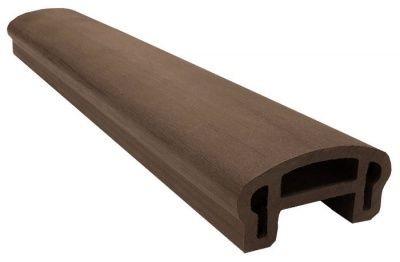 Перила вехнее фигурное Woodvex Select Венге купить в Перми