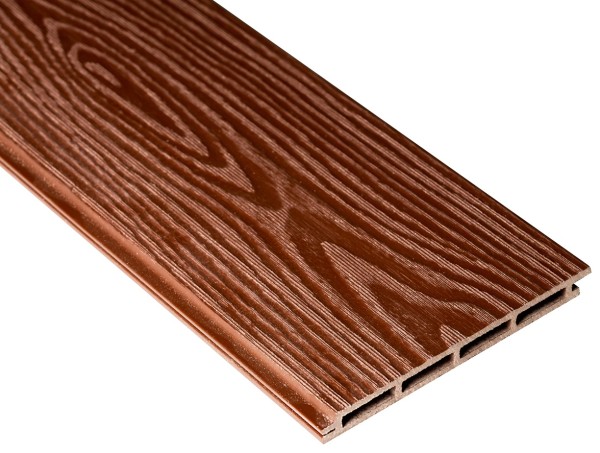 Фасадная доска из ДПК 3D Faynag - Шоколад купить в Перми