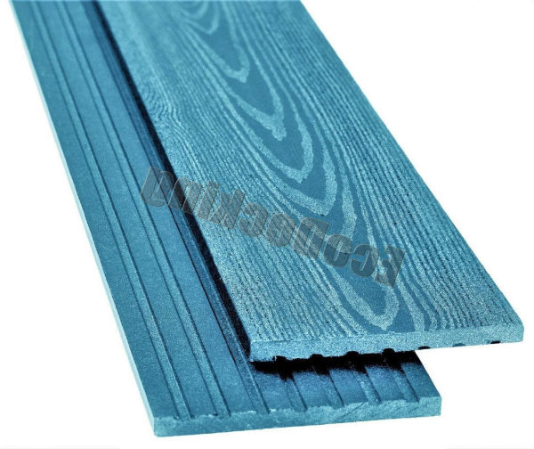 Заборная доска   из ДПК ECODECKING Лазурь купить в Перми