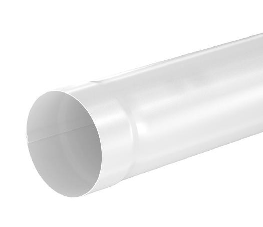 Водосток Aquasistem, система 125x90 - Труба водосточная 3.00м RR 20 Белый купить в Перми