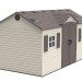 Сарай пластиковый LifeTime 15x8 DD купить в Перми