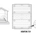 Сарай пластиковый Newton 759 купить в Перми