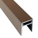 П-профиль Алюминиевый EasyDecking 35x25 Венге купить в Перми