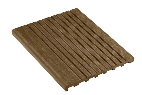 Ступень полнотелая из ДПК Deckart Step Орех купить в Перми