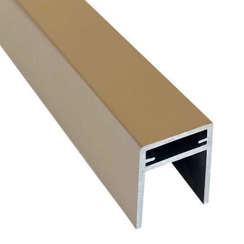 П-профиль Алюминиевый EasyDecking 35x25 Дуб купить в Перми