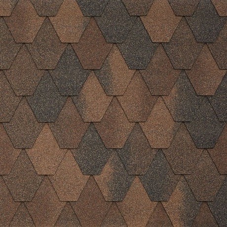 Гибкая черепица Tegola SARDEGNA legno 424 купить в Перми