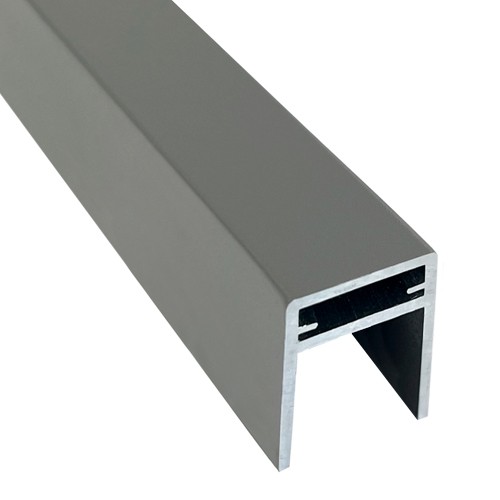 П-профиль Алюминиевый EasyDecking 35x25 Серый купить в Перми