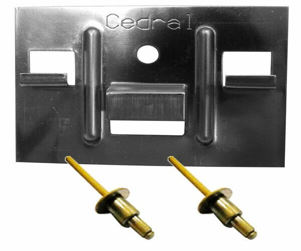 КЛЯММЕР + ЗАКЛЁПКА ДЛЯ CEDRAL CLICK 250 ШТ купить в Перми