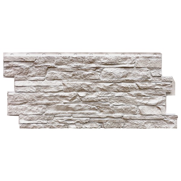 Фасадная панель FineBer, Скала, Мелованный белый купить в Перми