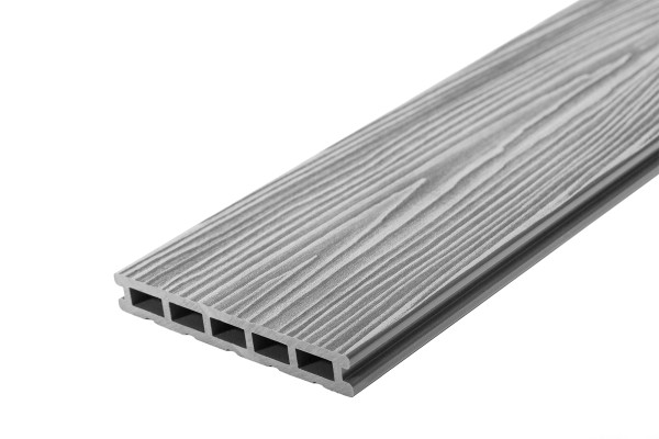 Террасная доска из ДПК RusDecking Unodeck Mogano - Серый купить в Перми