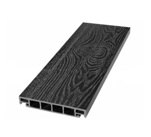 Террасная доска из ДПК SW Salix (T) 2D чёрный купить в Перми