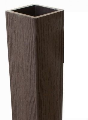 Столб опорный Woodvex Co-Extrusion Венге купить в Перми