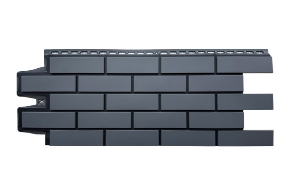 ФП Grand Line клинкерный кирпич ПРЕМИУМ Графит (шов RAL 9005) купить в Перми
