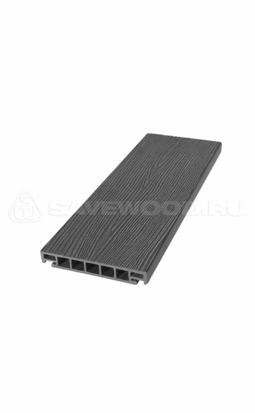 Террасная доска из ДПК SW Salix (S) (R) графит купить в Перми