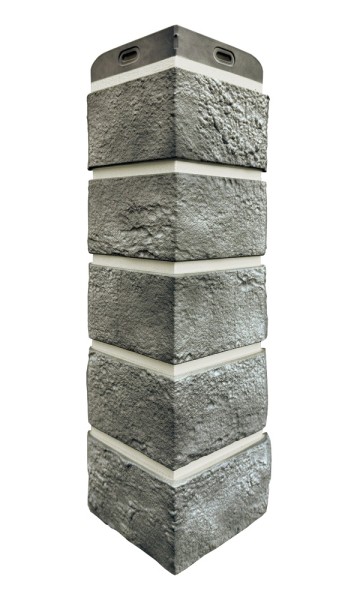 Угол Grand Line состаренный кирпич Элит гранит, ШОВ белый купить в Перми