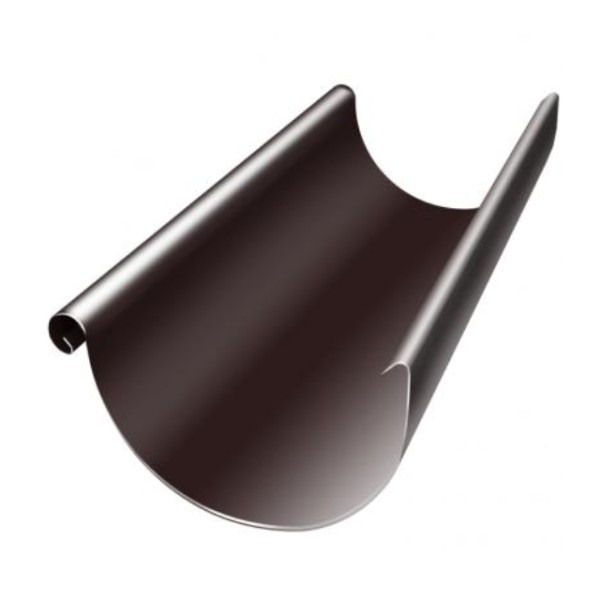 Водосток Grand Line 125x90 – Желоб 3м RAL 8017 купить в Перми