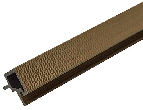 Угловой профиль CM Wall 3000х56х49мм цвет teak (тик) купить в Перми