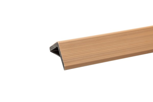 Уголок торцевой Ecodecking Скай коэкструзия 45х45х3000 Бук купить в Перми