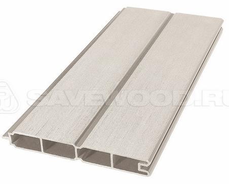 Заборный профиль из ДПК Savewood SW Agger матовый бежевый купить в Перми